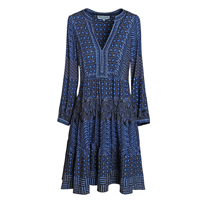 Wilder Jersey Dress in Navy Hale Bob 67EK630A Jilli Boutique Atlanta