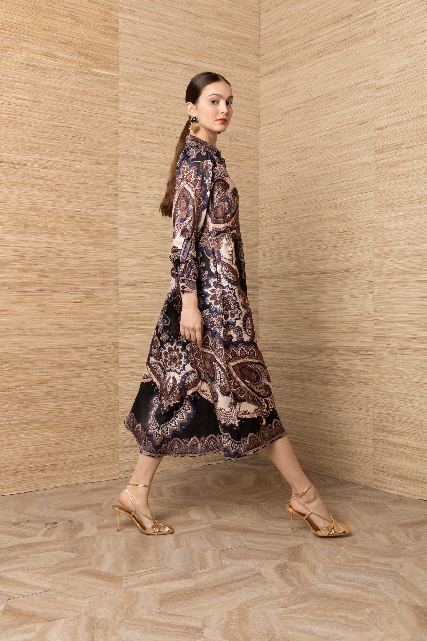 Hale Bob Sonali Maxi Dress 67HR650A Jilli Boutique