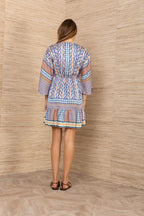 Hale Bob Theia Dress Jilli Boutique Washed Charmeuse 62NT650A