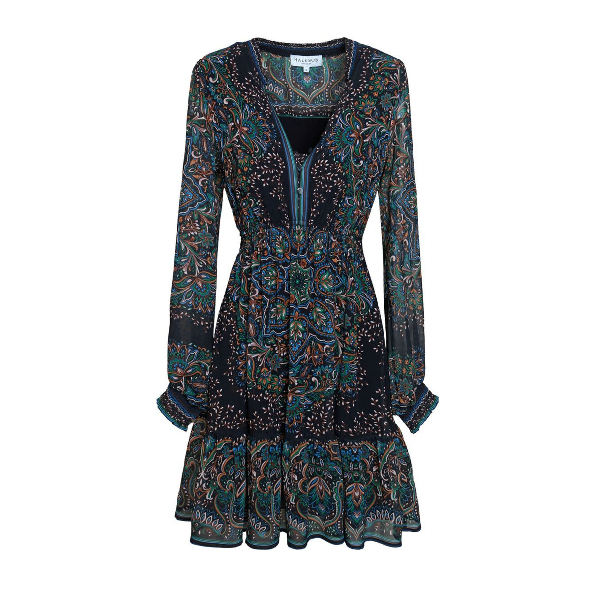 68EL610A Winifred Dress Hale Bob Jilli Boutique Washed Chiffon