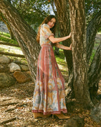 Liliosa Washed Chiffon Dress Hale Bob Jilli Boutique Maxi 