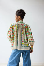 Smocked Tie Neck Top Hope For Flowers Jilli Boutique