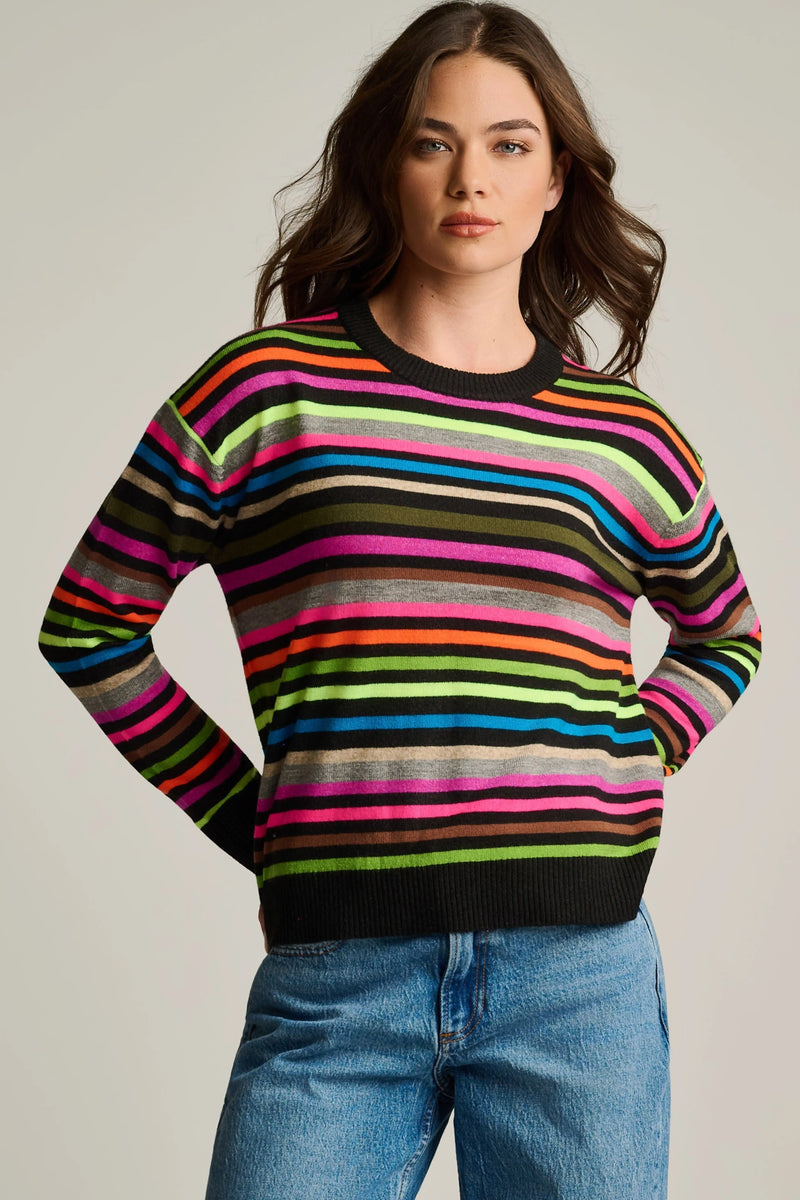 Hype The Stripe Sweater Lisa Todd Jilli Boutique 