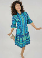 LISBON MINI Dress in NAVY Jilli Boutique