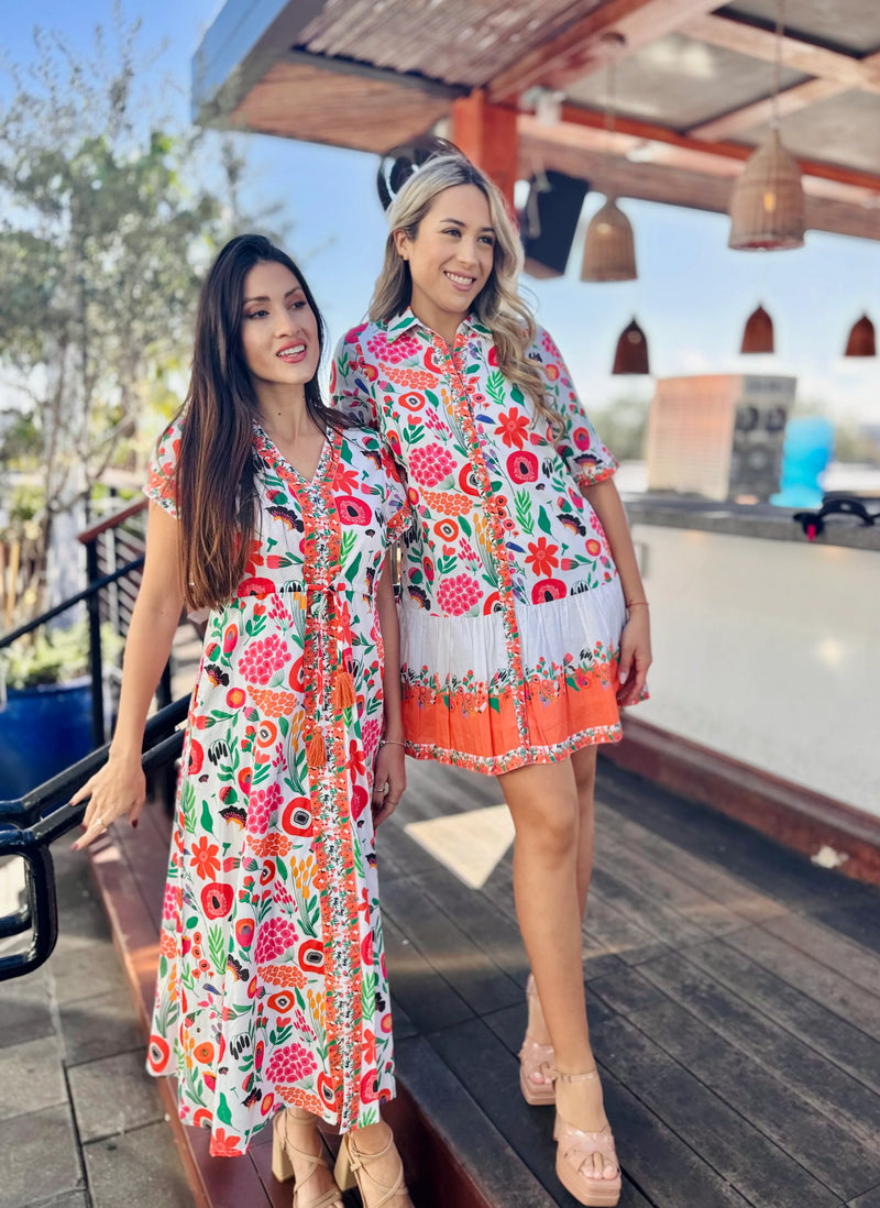 Lisbon Mini Dress Whimsy White Jilli Boutique Isla Payal 
