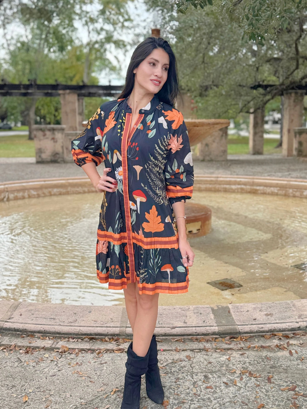 Malta Mini in Forest Black Jilli Boutique Isla Payal