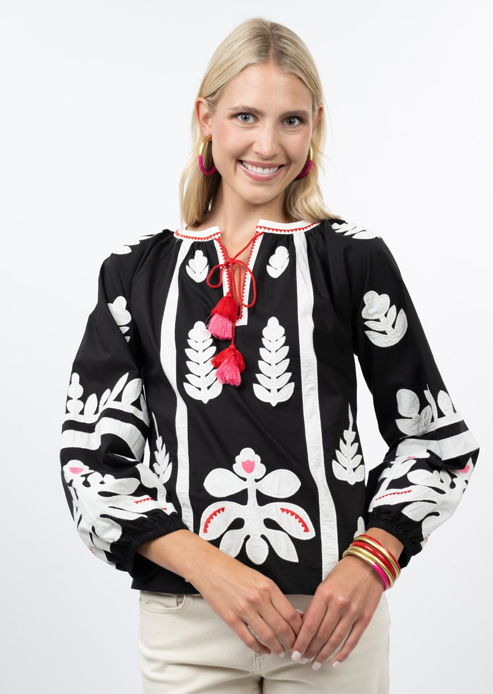 Ivy Jane Applique Top 641492 Jilli Boutique