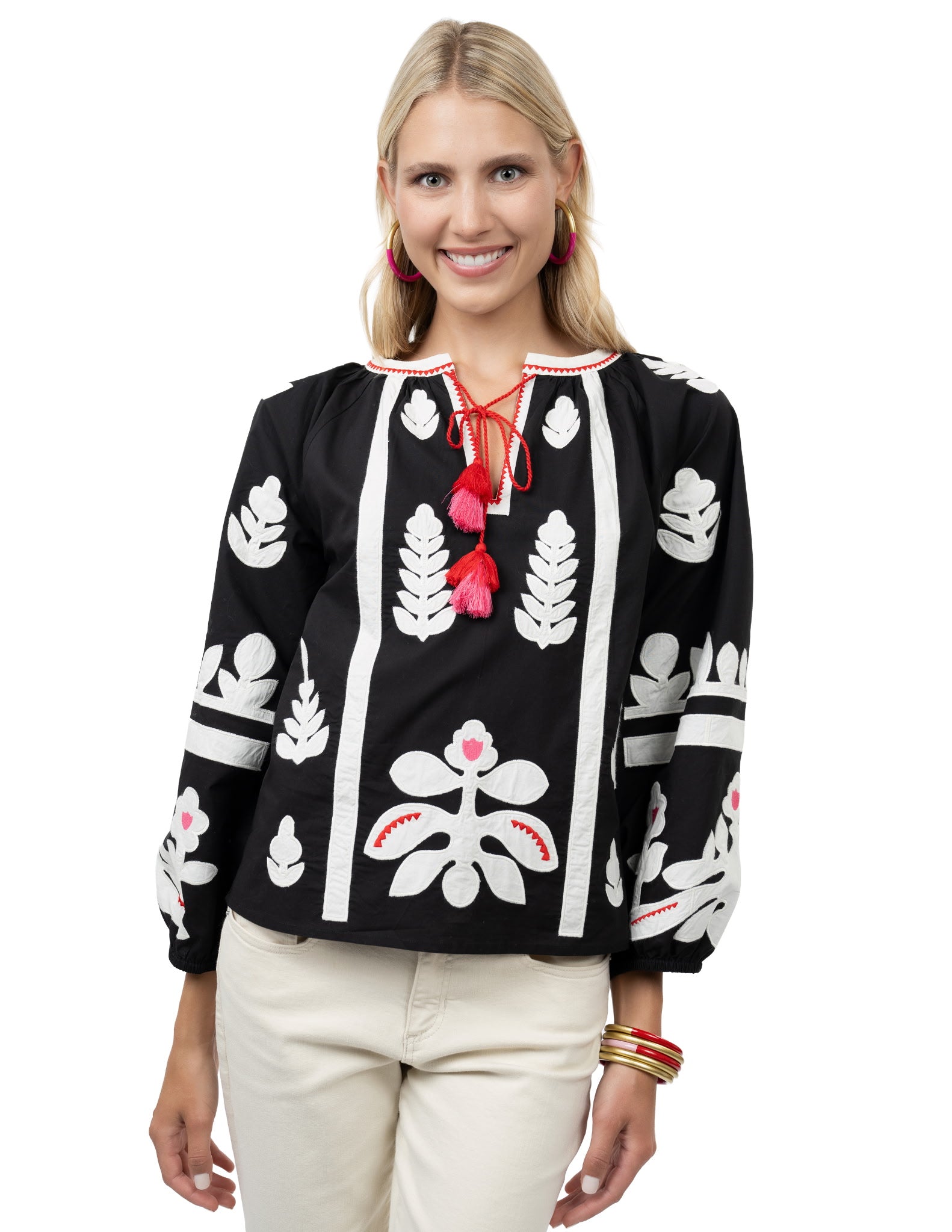 Ivy Jane Applique Top 641492 Jilli Boutique Atlanta