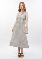 Uncle Frank By Ivy Jane Growing Flowers Dress in Sage Style 74645 Jilli Boutique