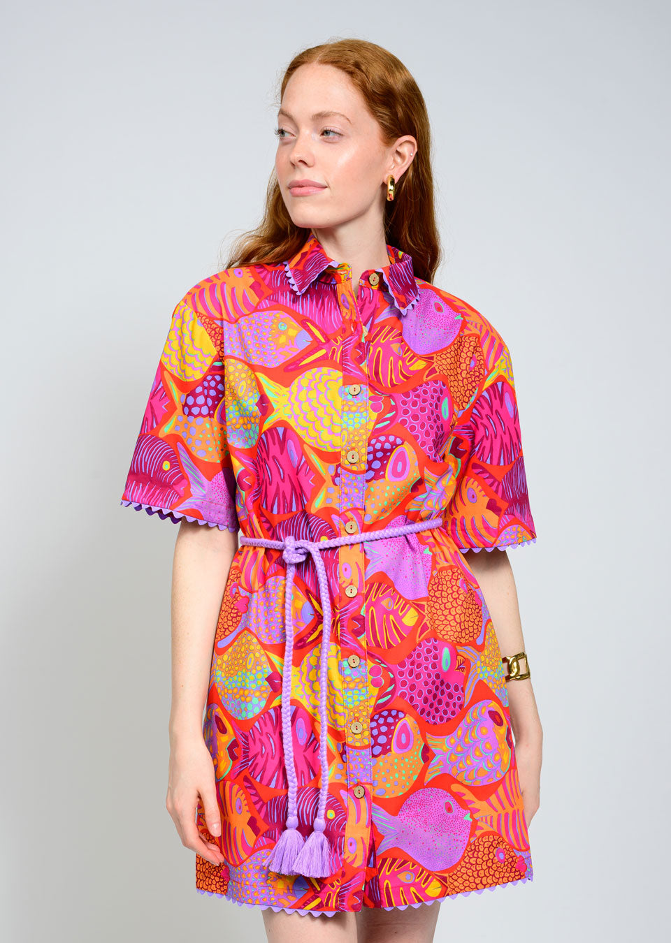 School of Fish Dress 75724 Jilli Boutique Ivy Jane Uncle Frank