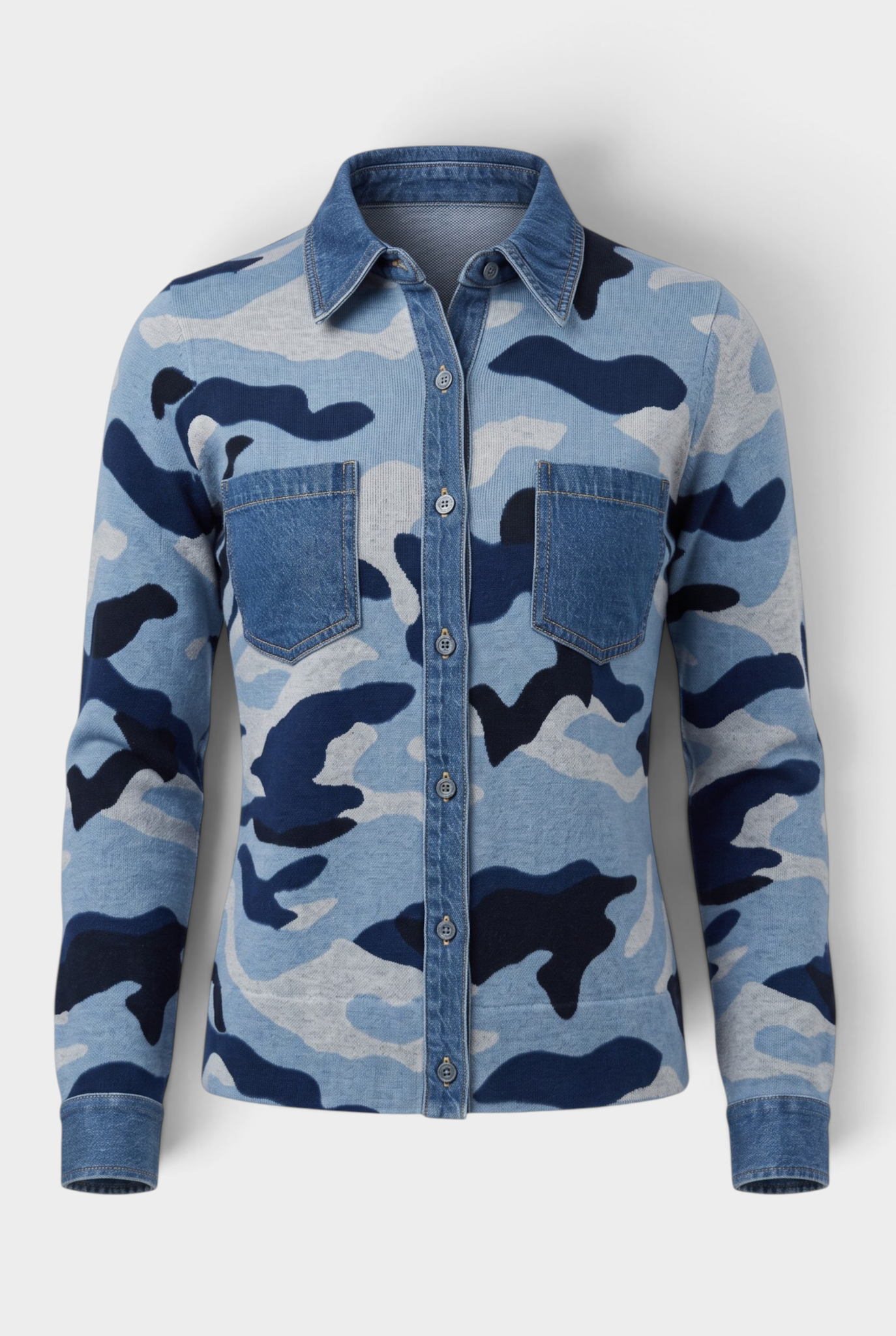 J.Society Denim Pocket Shirt Jilli Boutique Sweater