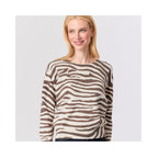 Zebra Print Sweater