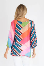 Jagger Top in Print Jilli Boutique Lula Sole Buckhead