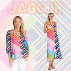 Jagger Top in Print Jilli Boutique Buckhead Dunwoody