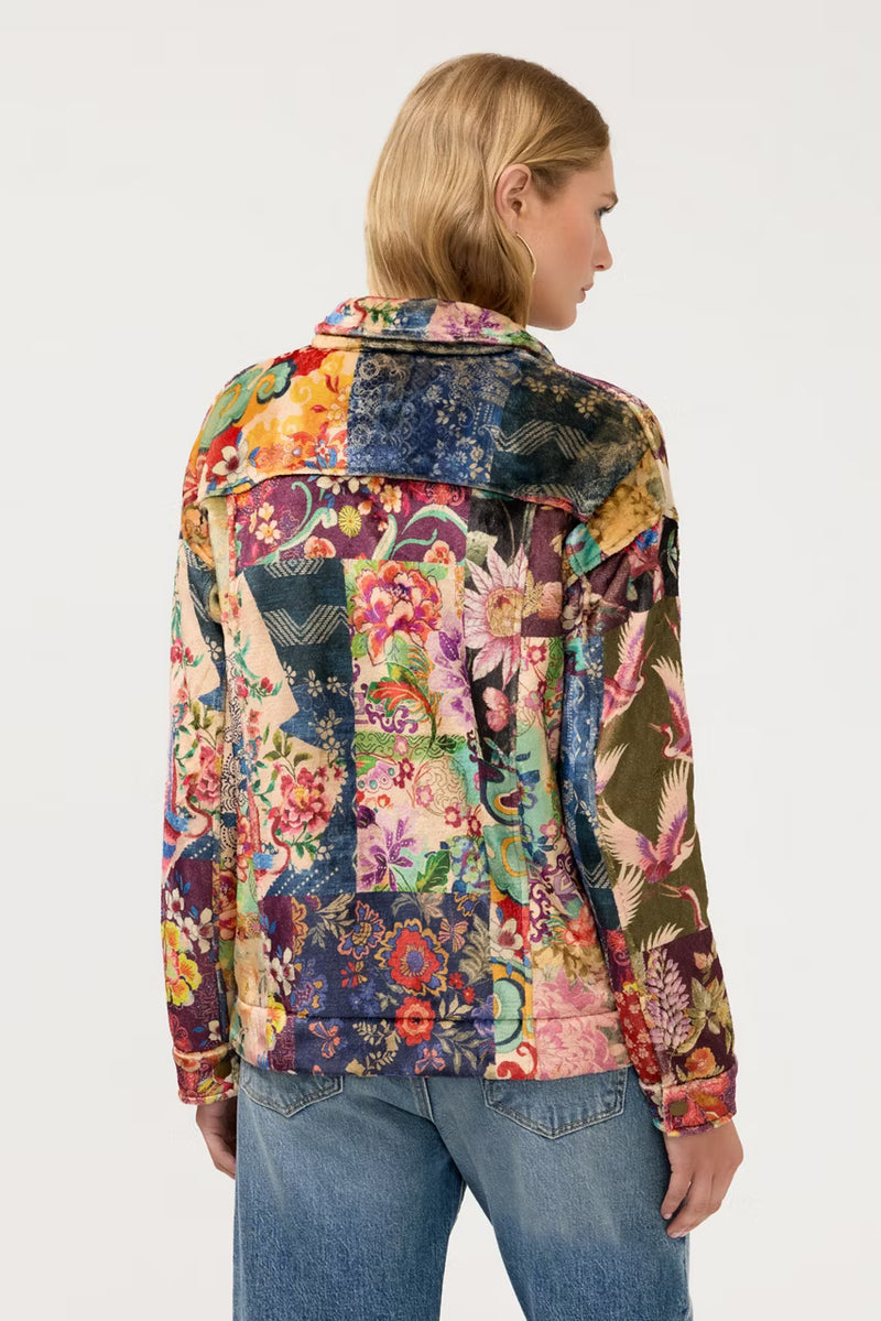 Amelie Sherpa Trucker Jacket - Johnny Was Jilli Boutique