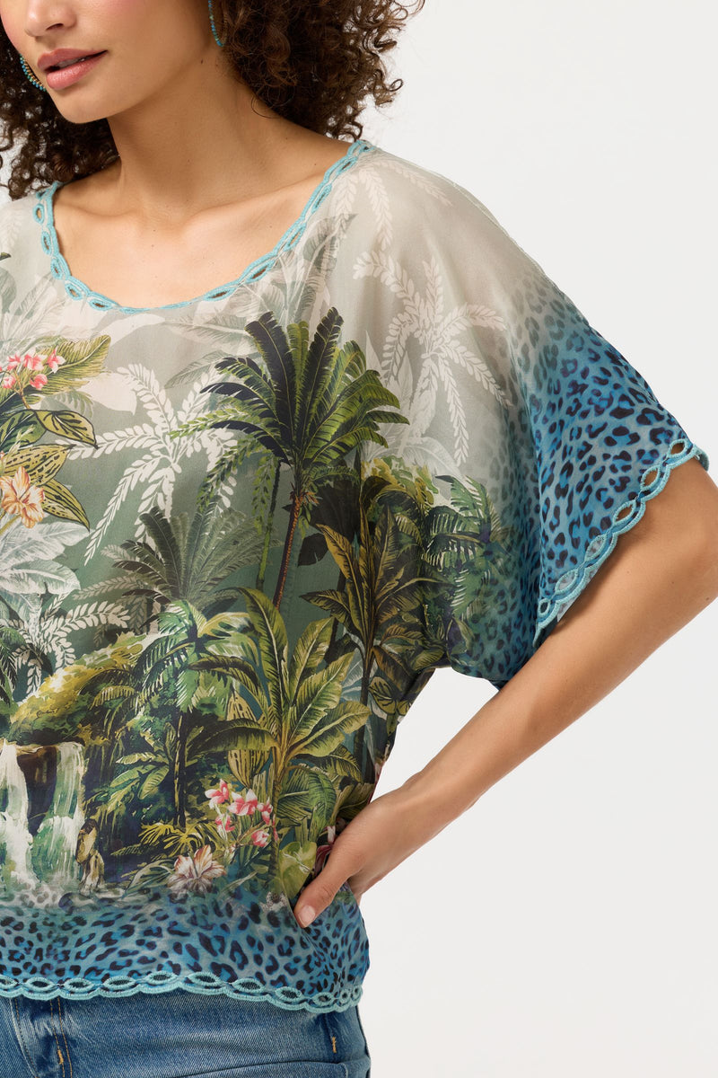 Meghan Tawni Blouse Jilli Boutique Johnny Was Buckhead