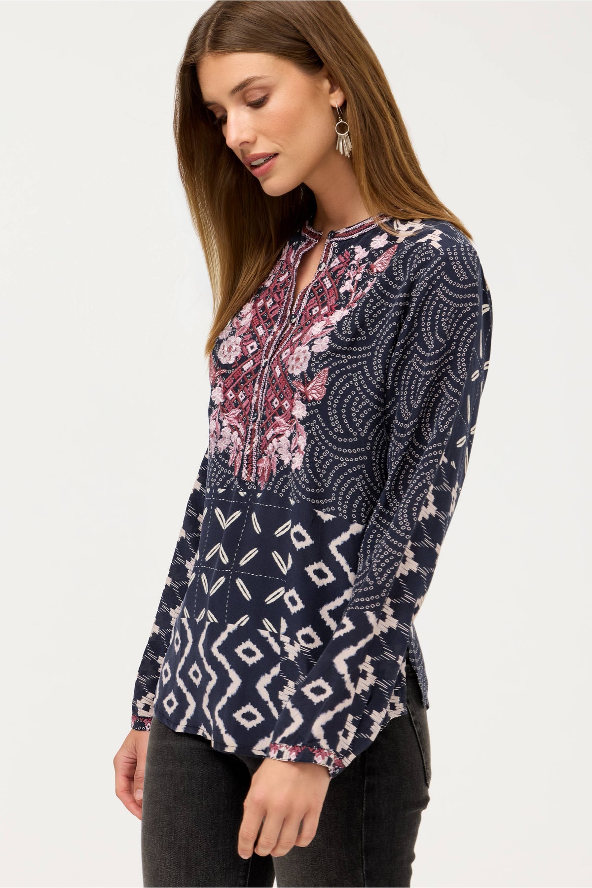 Nya Shirt by Johnny Was Jilli Boutique 
