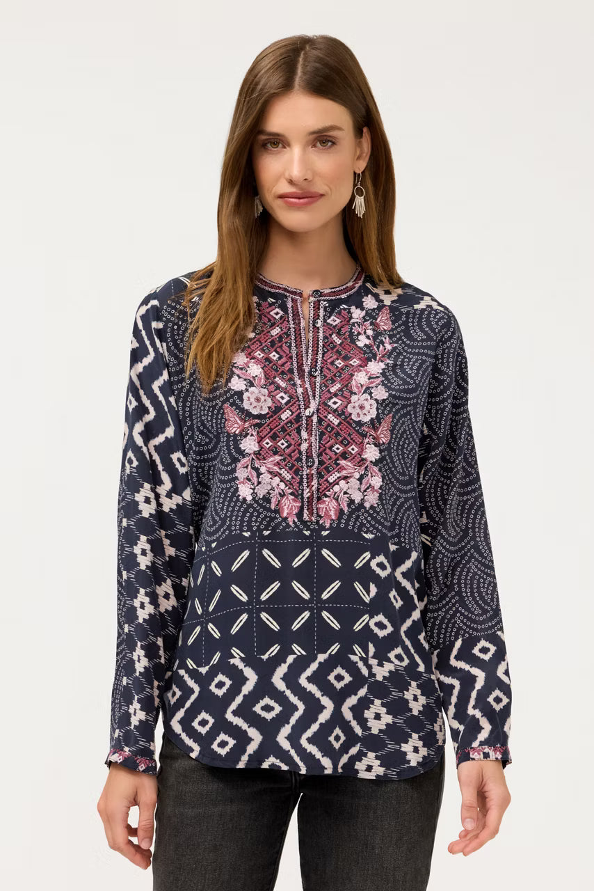 Nya Shirt by Johnny Was Jilli Boutique C16526-9 Uma