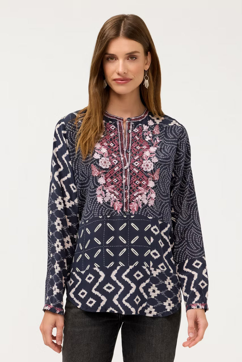 Nya Shirt by Johnny Was Jilli Boutique C16526-9 Uma