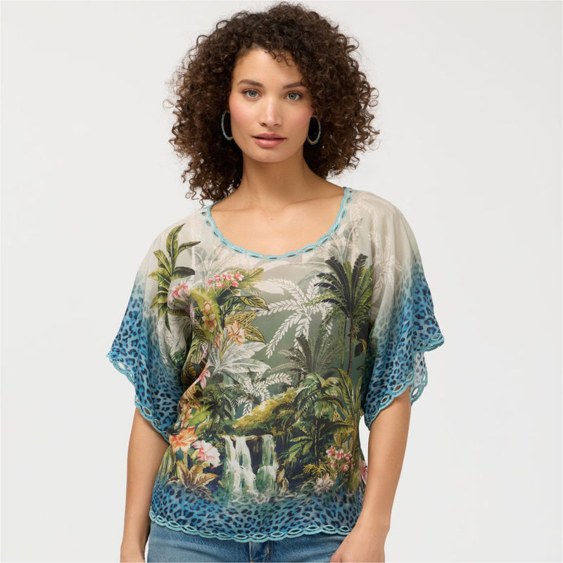 Meghan Tawni Blouse Jilli Boutique Johnny Was