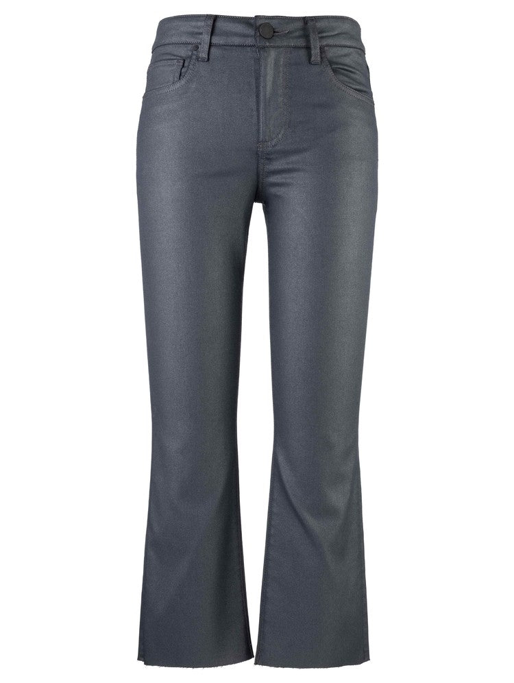 Kut From The Kloth Kelsey High Rise Kick Flare Raw Hem Coated Silver Bell
KP0513ME4L Jilli Boutique