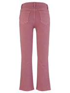 KELSEY HIGH RISE ANKLE FLARE WITH RAW HEM - Rose Garden Jilli Boutique