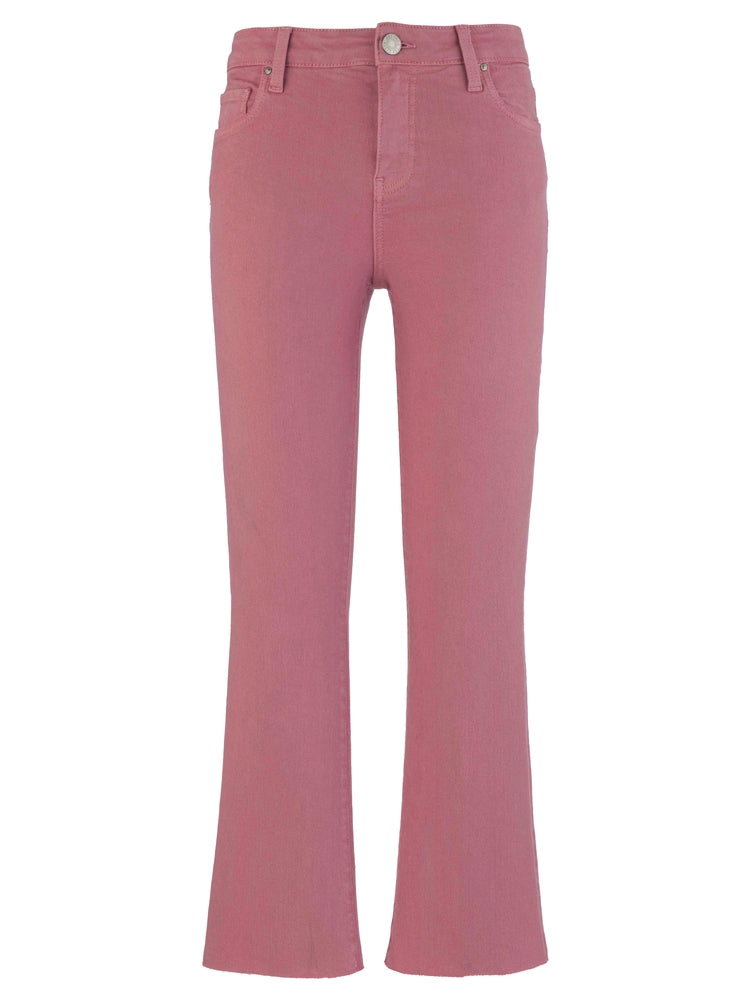 KELSEY HIGH RISE ANKLE FLARE WITH RAW HEM  Rose Garden Jilli Boutique Kut From The Kloth