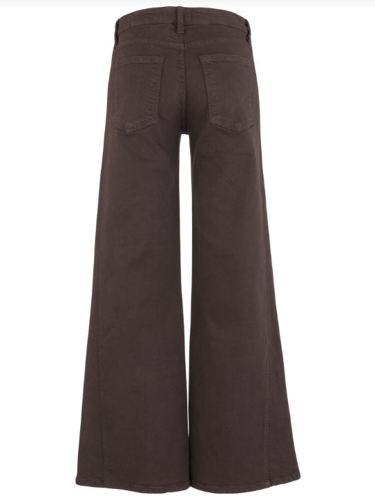 MAYA HIGH RISE WIDE LEGS W- SIDE PANELS 