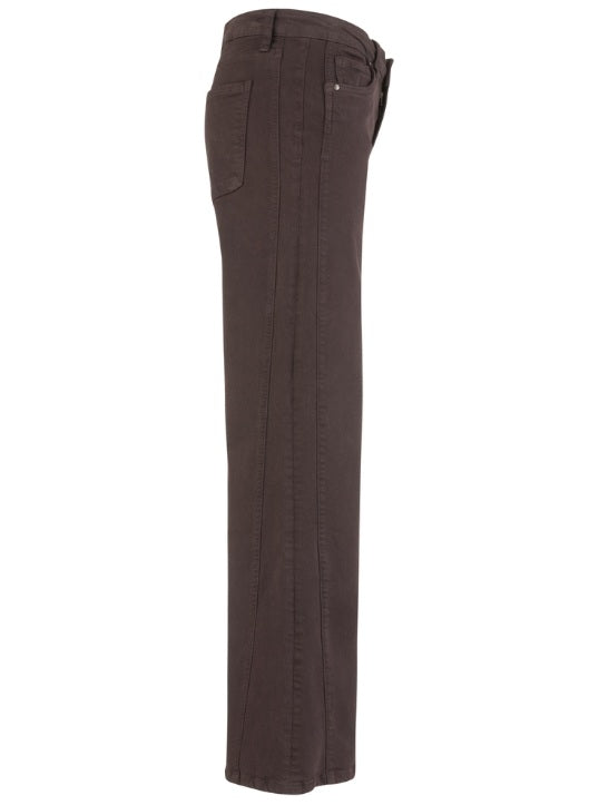 MAYA HIGH RISE WIDE LEGS W- SIDE PANELS KP2578MA1 Jilli Boutique Raisin