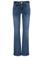 Stella High Rise Flare Clean Hem Denim Jilli Boutique Kut From The Kloth Atlanta