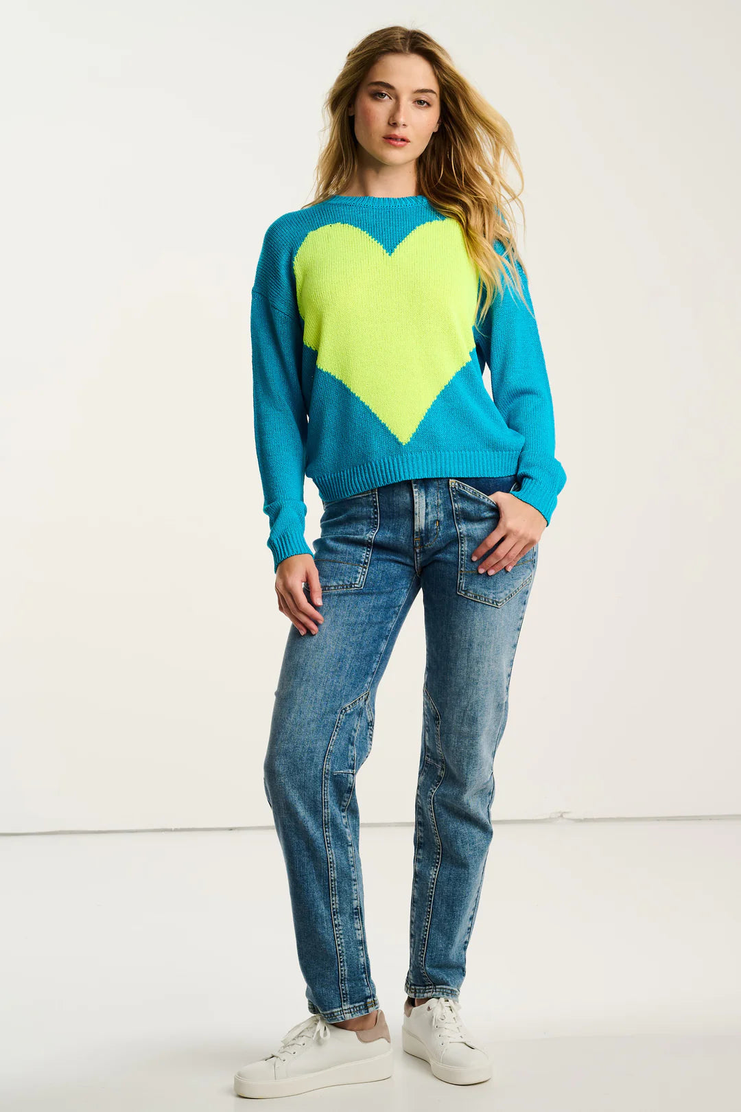 Amore Mio Heart Sweater by Lisa Todd Jilli Boutique