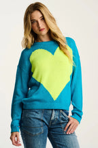Amore Mio Heart Sweater by Lisa Todd Jilli Boutique
