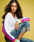 Lisa Todd Brite Side Cotton White Jilli Boutique