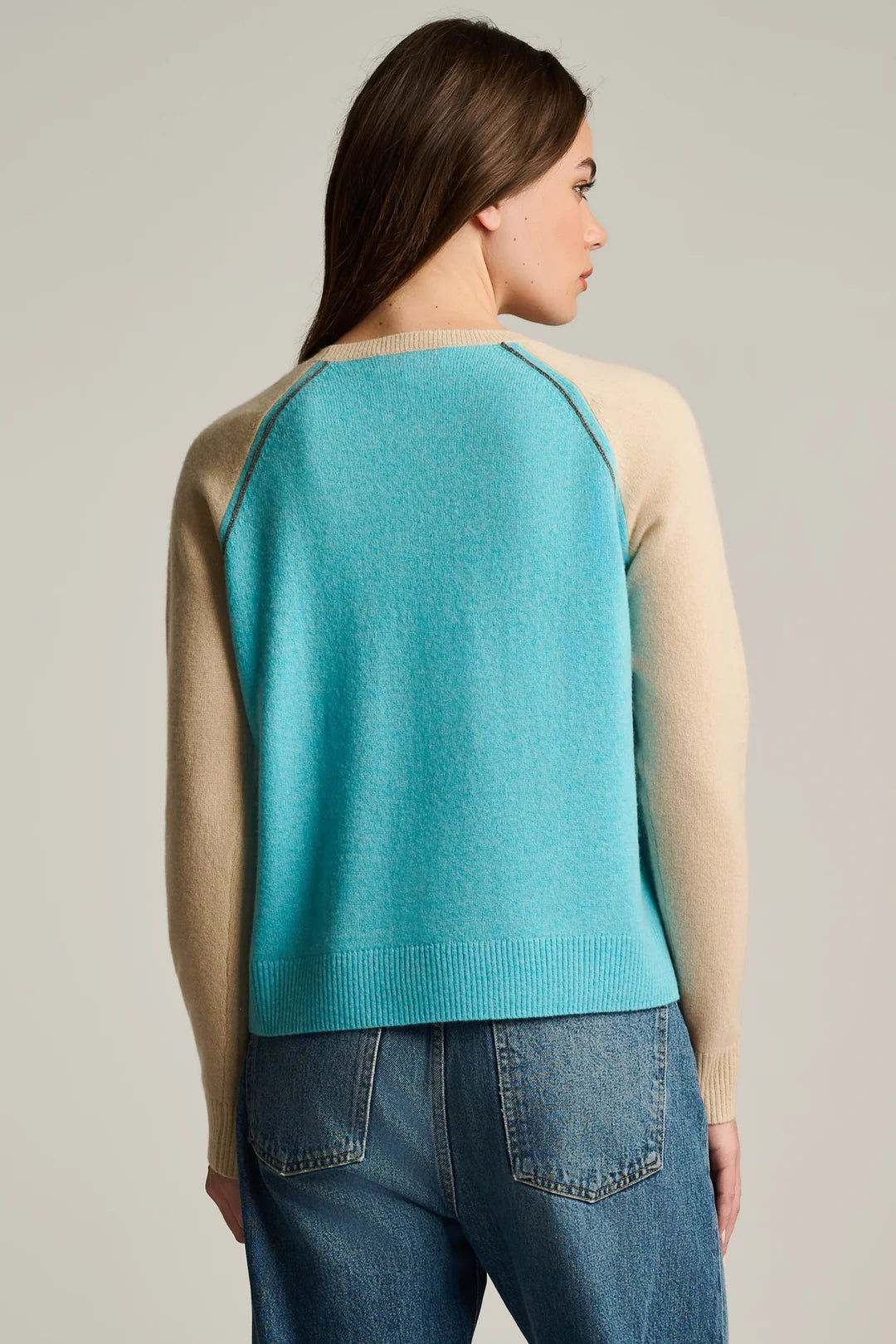 Block Out Cashmere Sweater by Lisa Todd Blue Magic Jilli Boutique Buckhead Atlanta