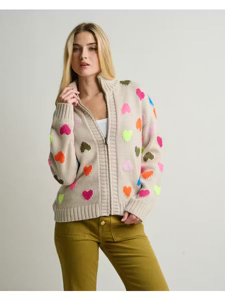 Preorder: LOVE ZIP Sweater by Lisa Todd