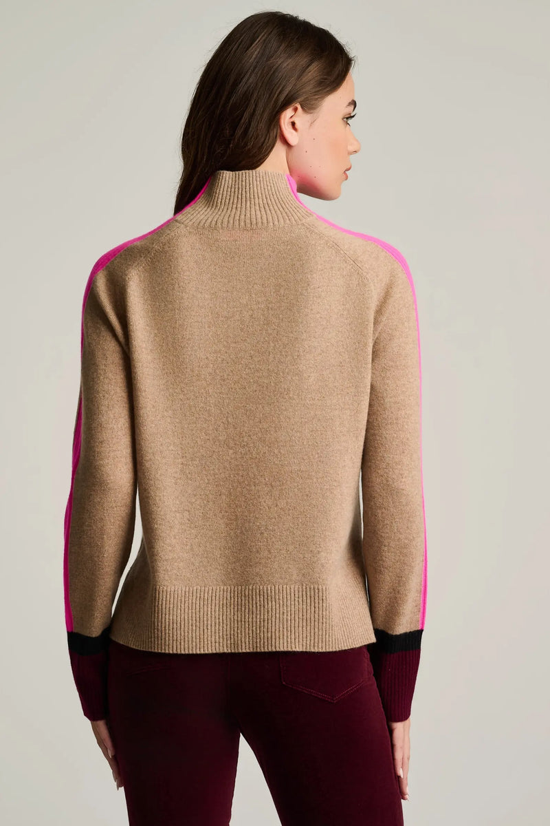 High Spirits 100% Cashmere Sweater Biscuit Lisa Todd Jilli Boutique
