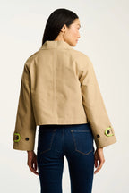 In Trench Jacket Lisa Todd Jilli Boutique Natural 