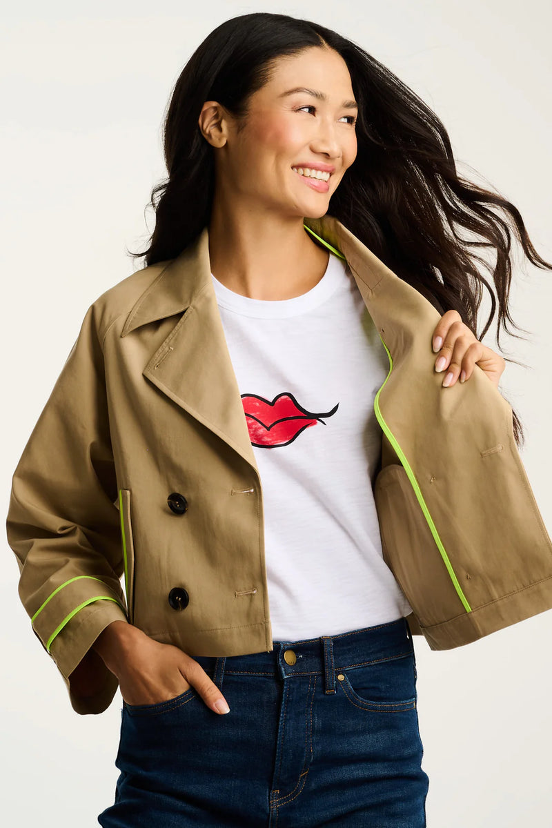 Lisa Todd In Trench Jacket Natural Jilli  S-26-JT133 SALE!