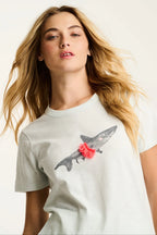 Jaw-Dropping Tee in Salty Air by Lisa Todd