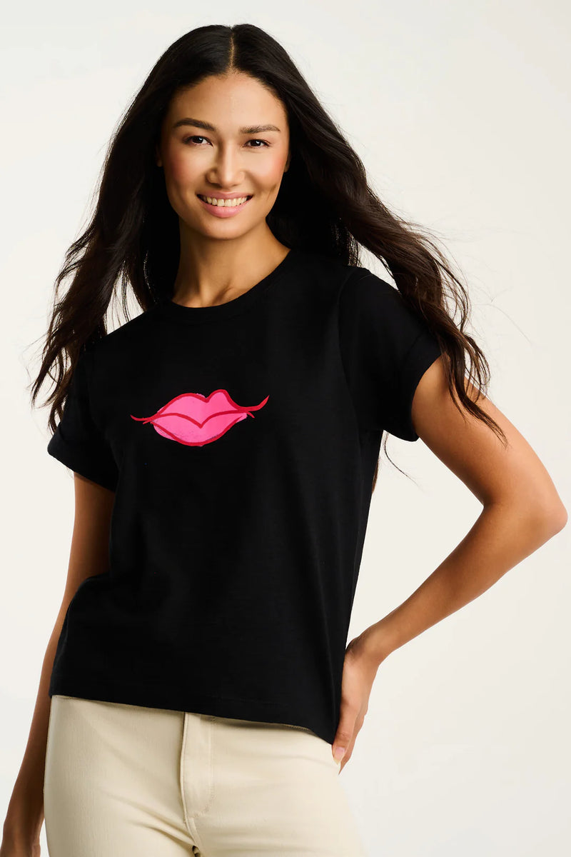 Kiss & Make Up Tee by Lisa Todd Jilli Boutique 