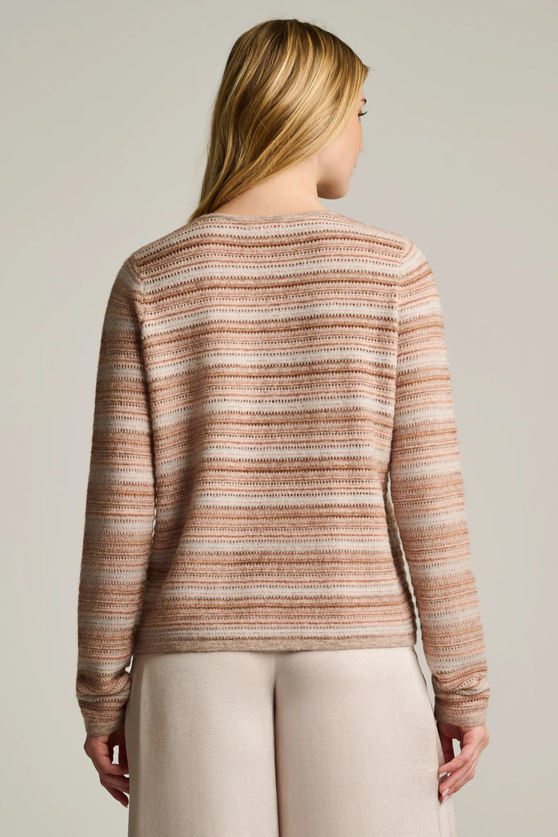 Lisa Todd Knit Happens Henley Smokey Oat Jilli Boutique Buckhead