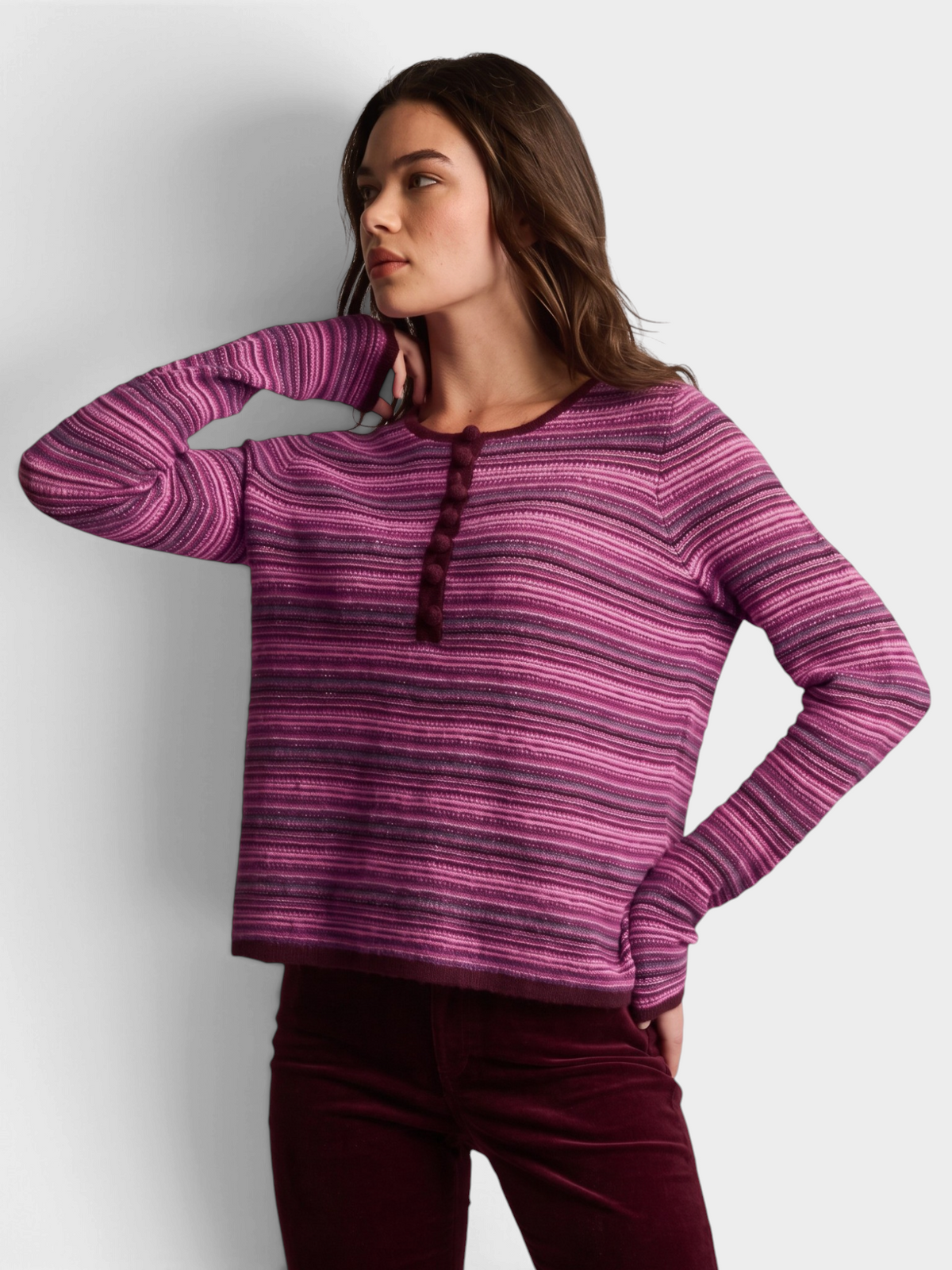 Knit Happens in Pink Berry by Lisa Todd