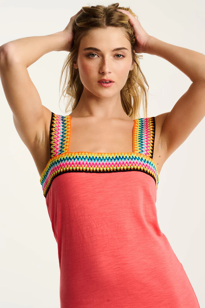 LOVE BOND DRESS  Coral Poppy Lisa Todd Jilli Boutique