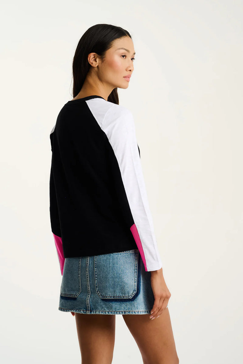 PLAYING GAMES TEE Shirt Black Lisa Todd Jilli Boutique