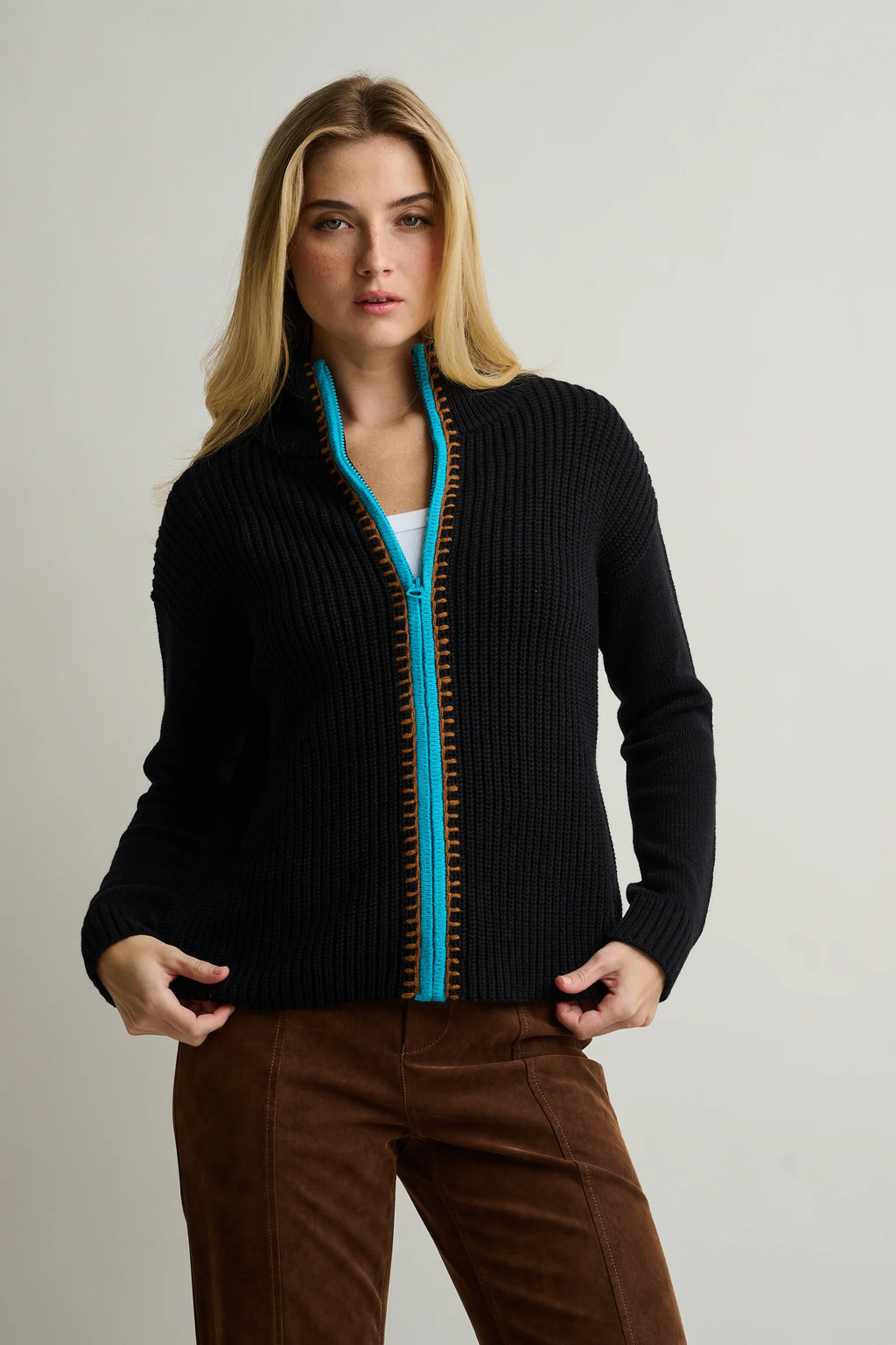 PETAL PUSHER ZIP Black from Lisa Todd R26-B363 Jilli Boutique