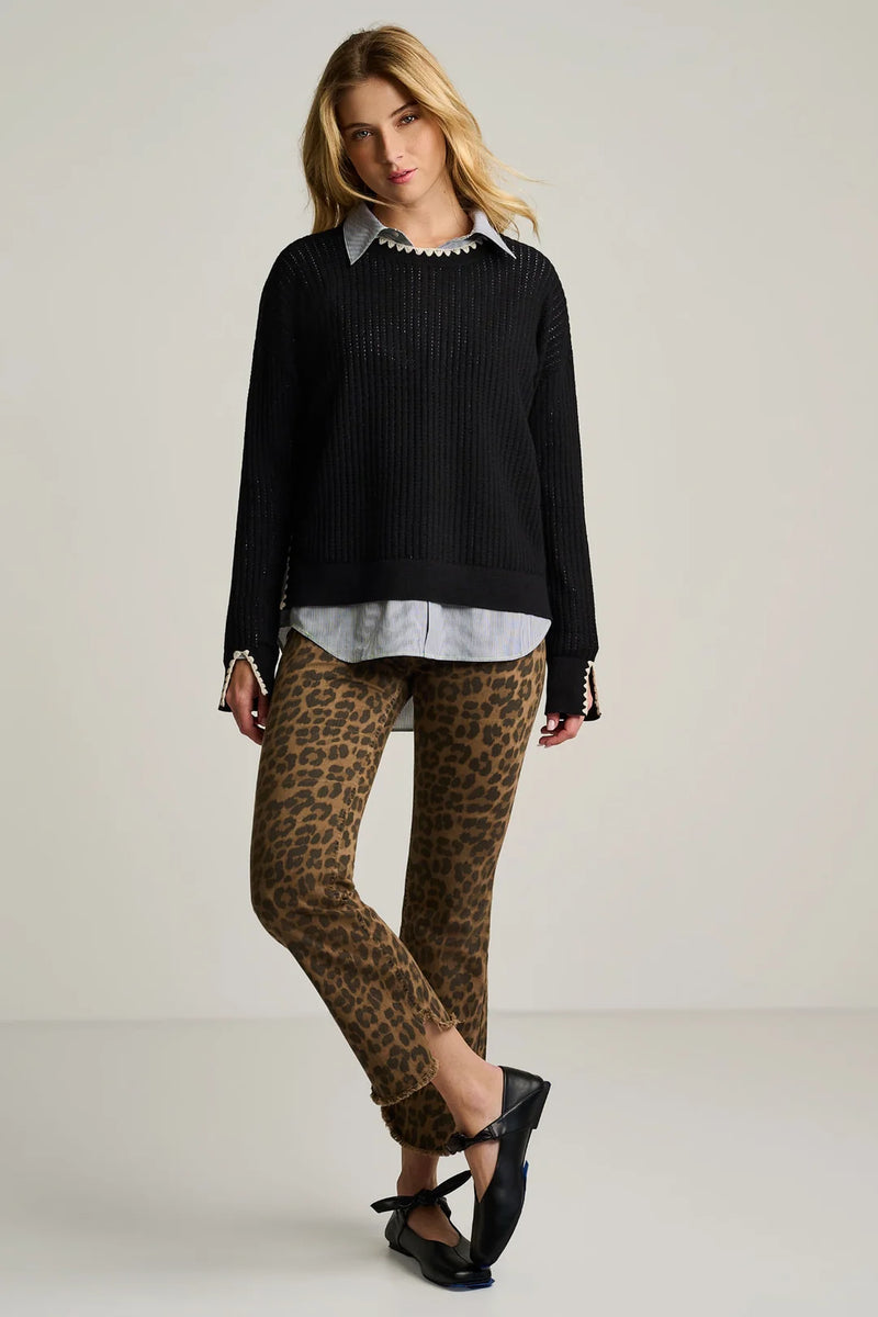 Lisa Todd Power Stitch Cotton Pullover Jilli Boutique Atlanta