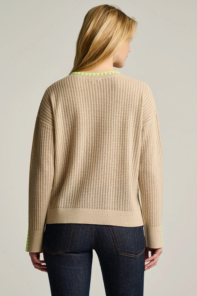 Lisa Todd Power Stitch Cotton Pullover Sable Jilli Boutique Dunwoody