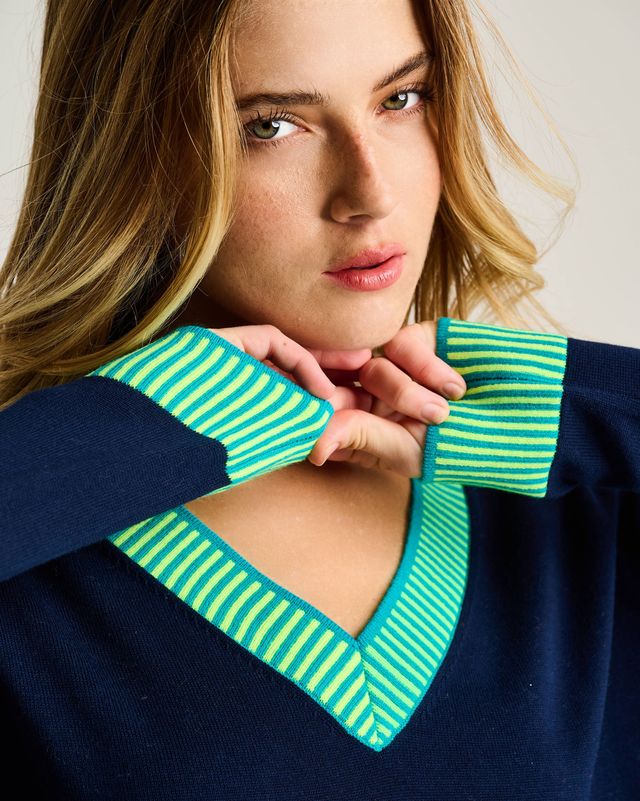 Lisa Todd Jilli Boutique ribbed and ready  Navy