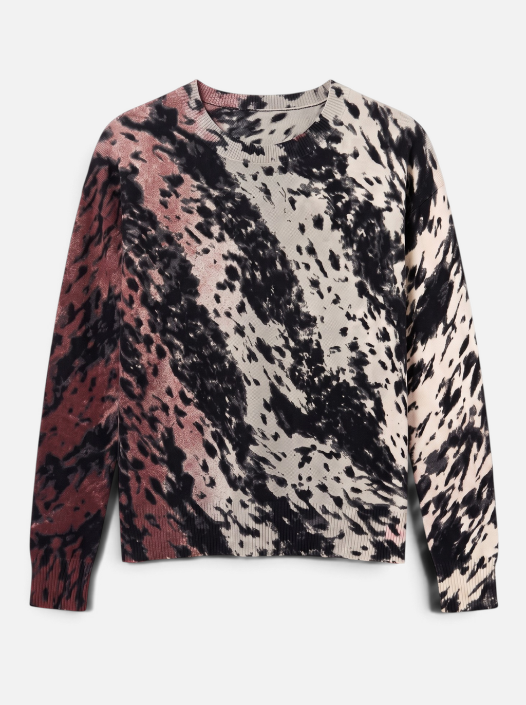 Running Wild Cotton Sweater in Chocolate Feather by Lisa Todd