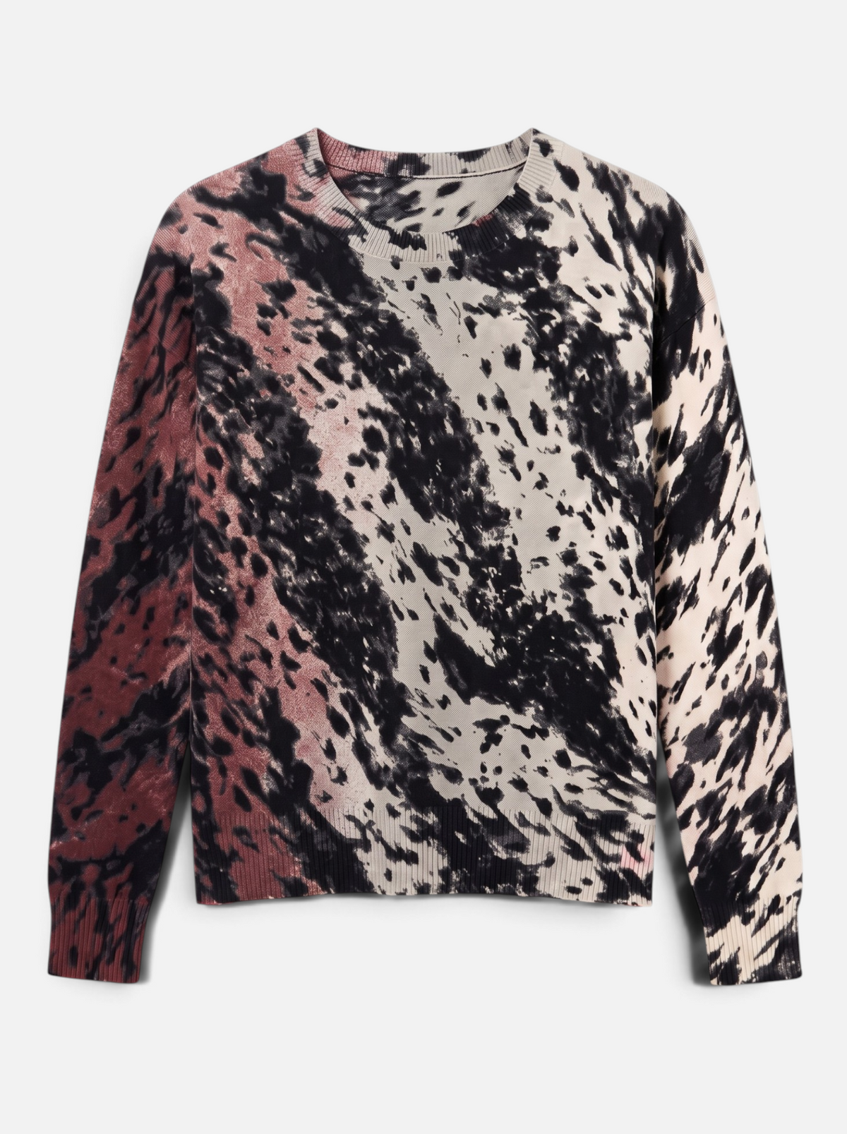 Running Wild Cotton Sweater in Chocolate Feather by Lisa Todd